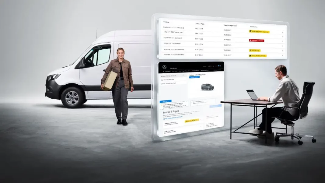 Mercedes-Benz Van Uptime Monitor